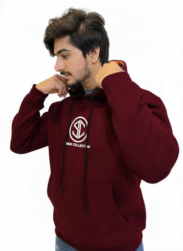 Premium MAROON Fleece Hoodie – Soft & Stylish