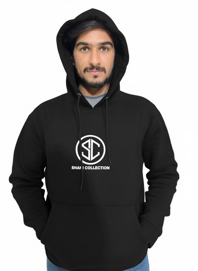 Premium BLACK Fleece Hoodie – Soft & Stylish