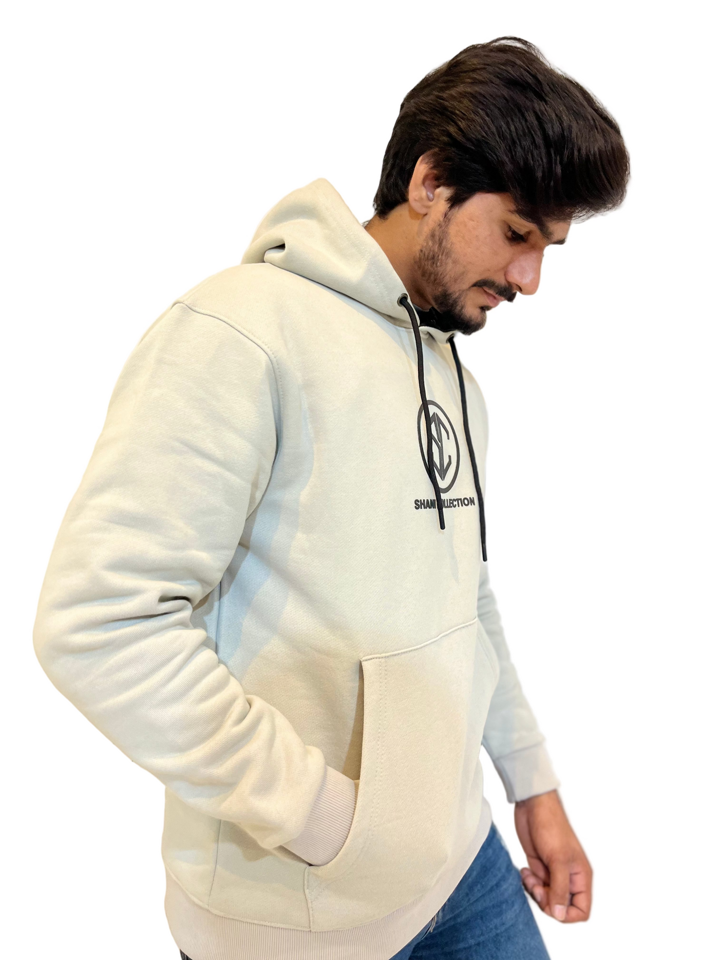 Premium STEEL GREY Fleece Hoodie – Soft & Stylish