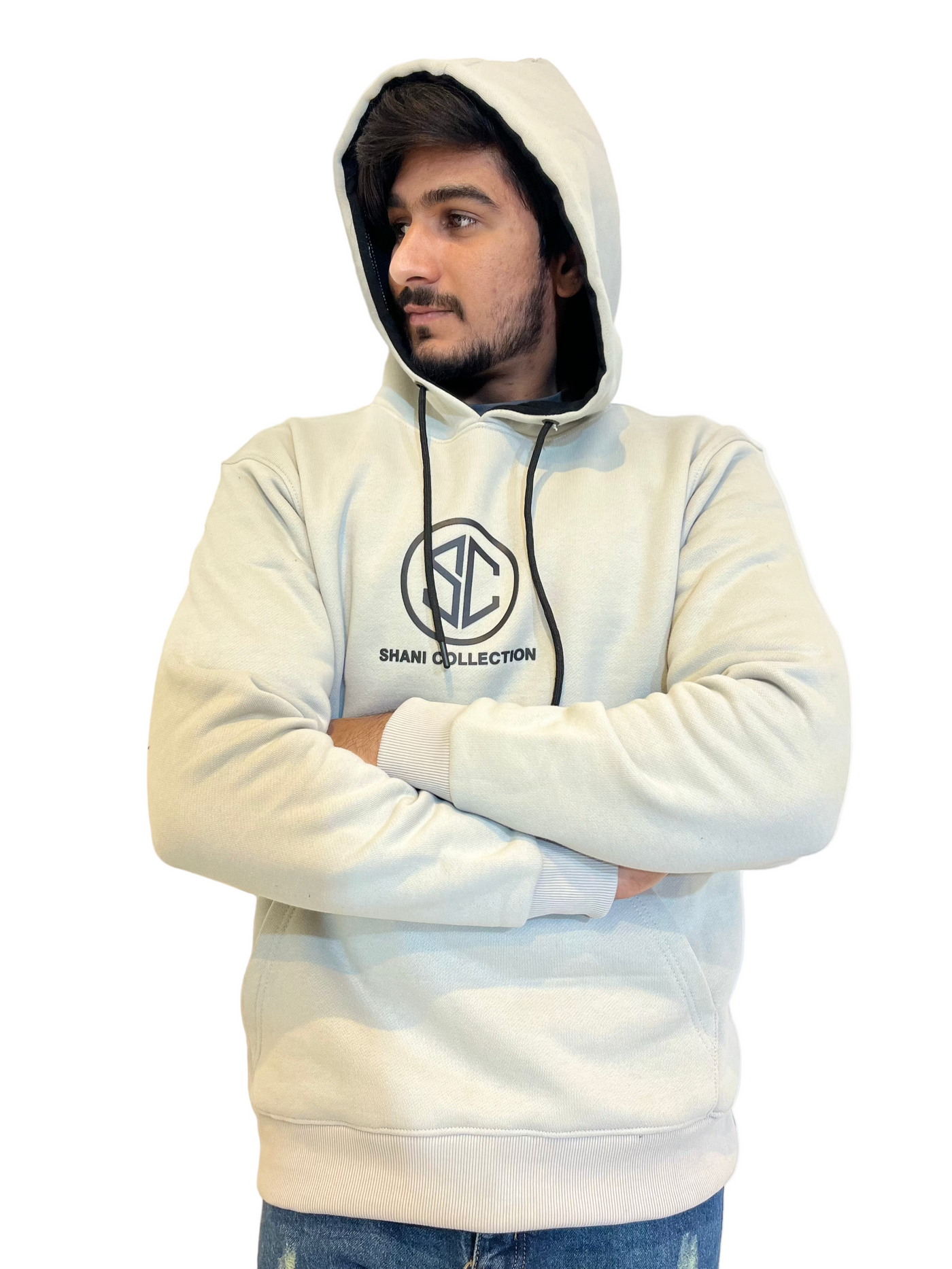 Premium STEEL GREY Fleece Hoodie – Soft & Stylish