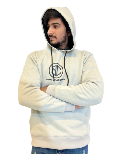 Premium STEEL GREY Fleece Hoodie – Soft & Stylish