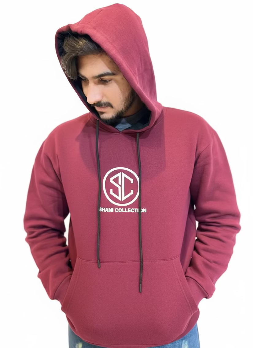 Premium MAROON Fleece Hoodie – Soft & Stylish